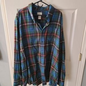 LL Bean men's flannel